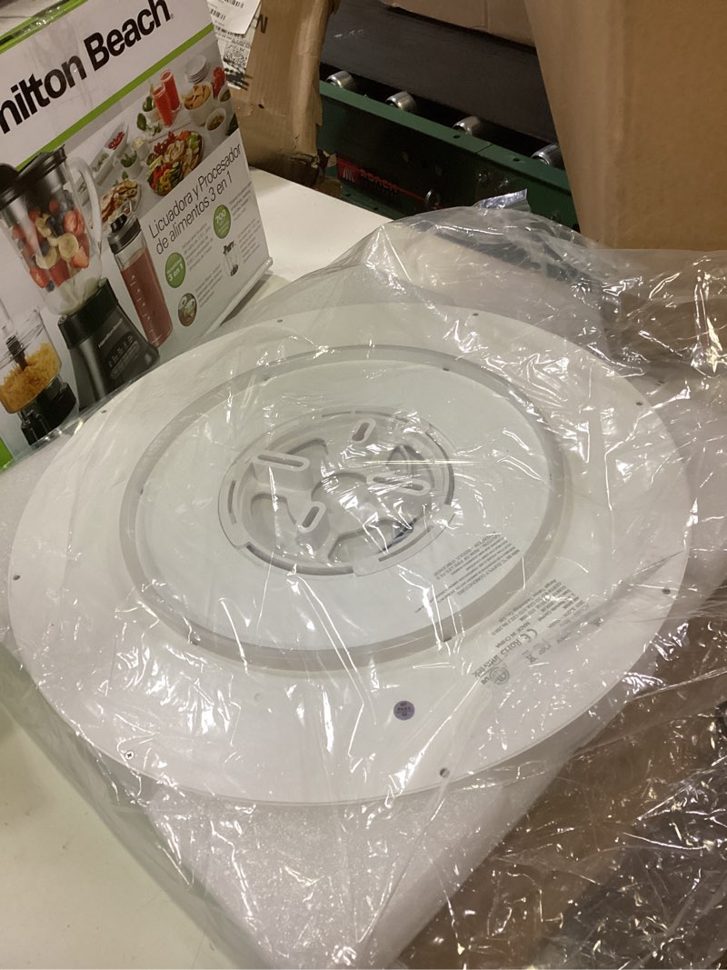 Condition photo showing Good Condition for Roomratv Ceiling Light Fixture with Remote Control, Flush Mount Ceiling Nightlight, 15.8inch 26W +4W Round Panel Light, 3000K-6500K Light Color Changeable, Brightness(10% to 100%) Adjustable White 15.8inch-3000K