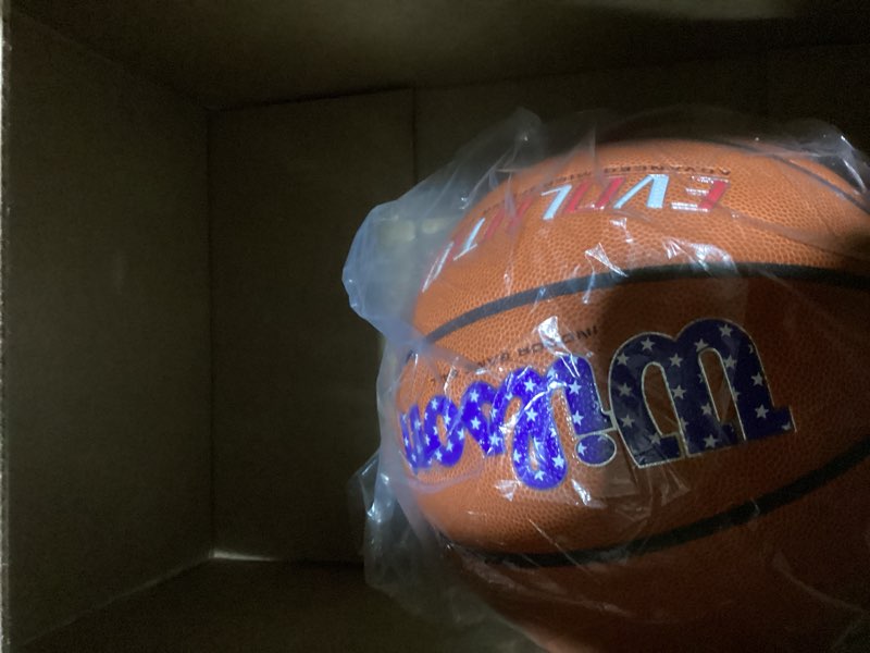 Condition photo showing Good Condition for Wilson Evolution Indoor Game Basketballs - Size 5, Size 6 and Size 7 USA Size 7 - 29.5"