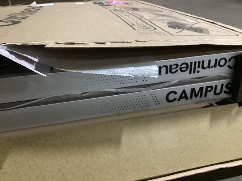 Condition photo showing As Is for Cornilleau - Outdoor 510 Fixed Campus Ping-Pong Table for Communities and Schools (Camping, Parks, etc) - Competition Bounce (Blue or Grey 7mm) - FFTT Leisure and School Approval (Blue)