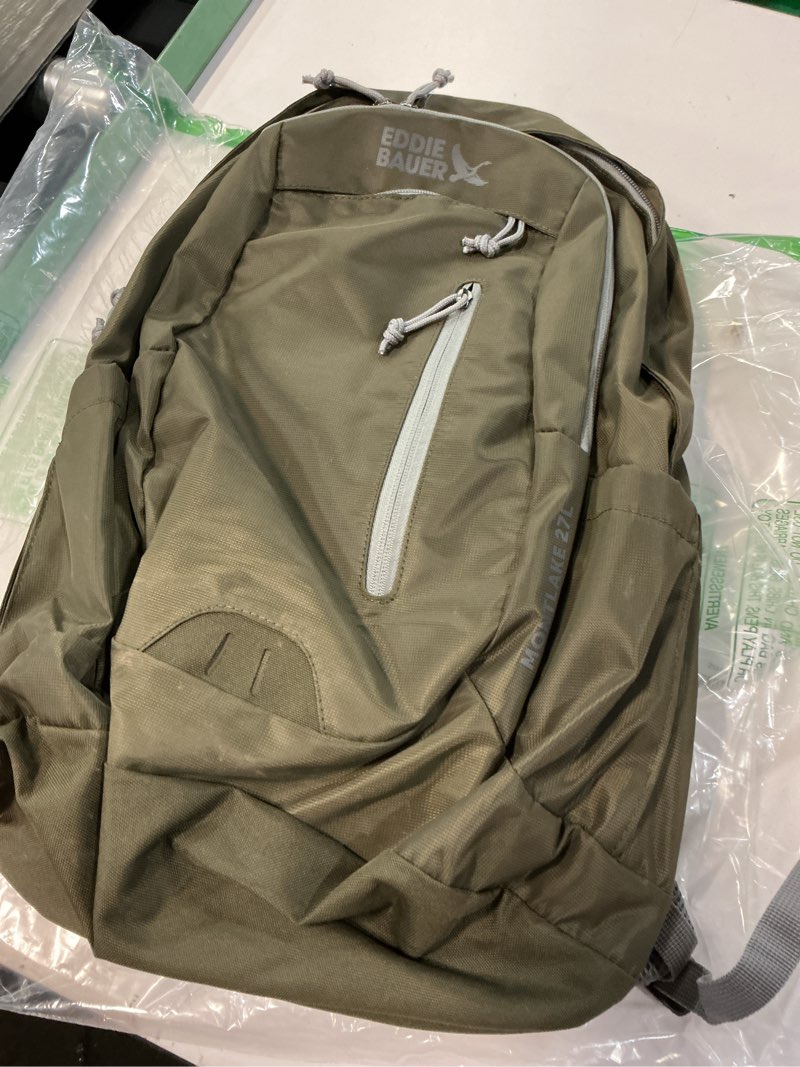 Condition photo showing As Is for eddie bauer montlake backpack | travel | commuting | laptop | everyday carry | 27l | dark fatigue dark fatigue 27l