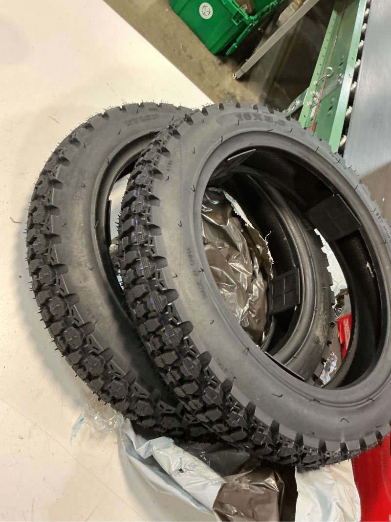Condition photo showing Good Condition for 76-305 16x3.0 -bike tubele.. all-terrain tread - 2 pack 
