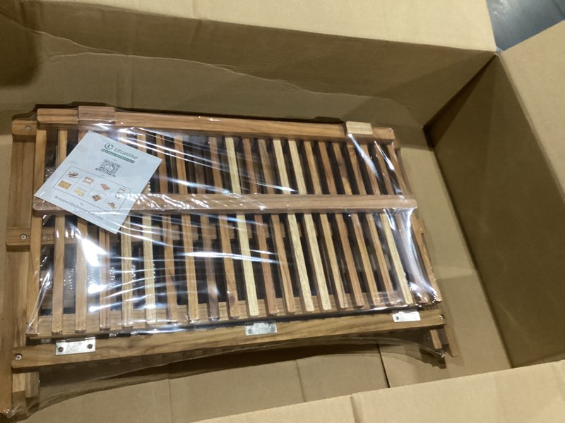 Utoplike Large Teak Dish Drying Rack, Wooden 3 Tier Collapsible Dish Draine for Countertop, Kitchen 