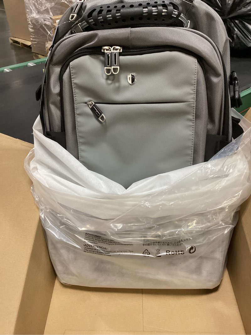 Condition photo showing New/Like New for swicky ricooi backpack with wheels,rolling backpack with 2 packing cubes and compression bags,laptop
