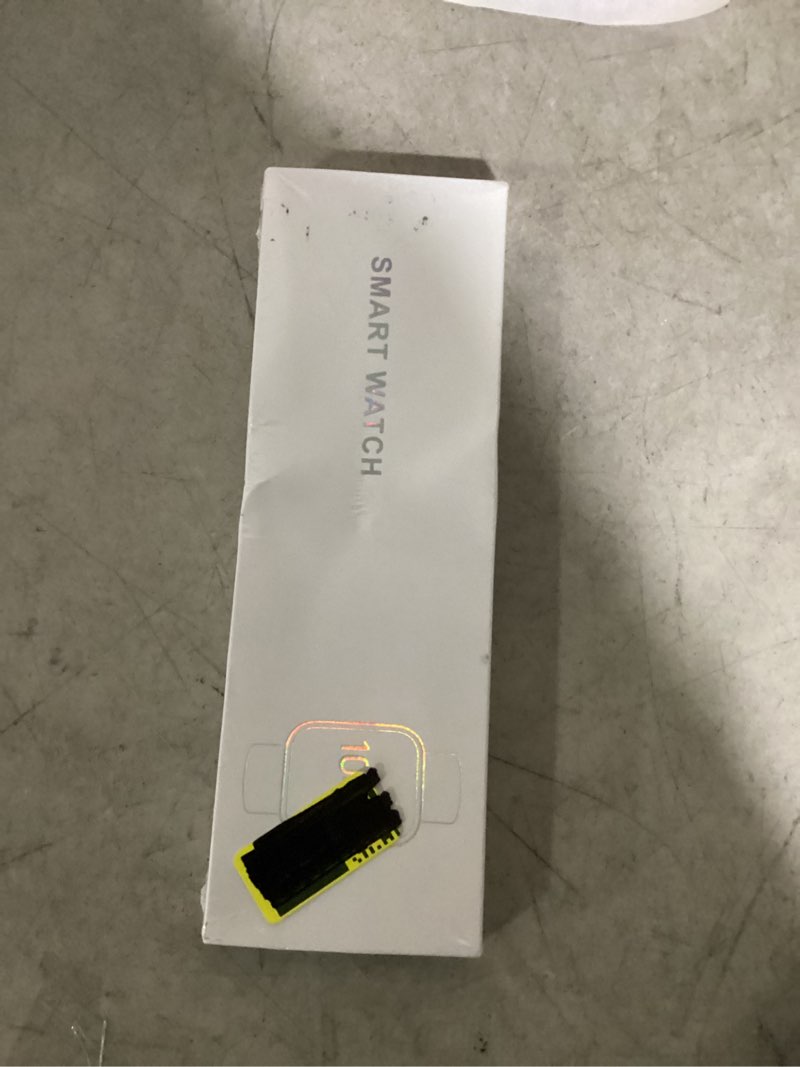 Condition photo showing New/Like New for smart watch for men women, 1.8" fitness tracker for android & iphone, answer/make calls, alexa built-in, heart rate/sleep/spo2 monitor smartwatch, 3atm waterproof watches, 101+ sport modes, 2 bands matte black 1.8 inches