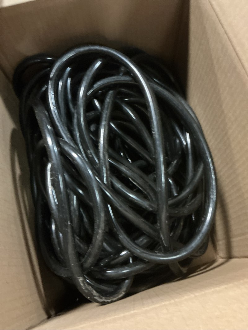 Condition photo showing Good Condition for 3/8 inch self sinking aeration hose,100 feet weighted pond aerator tubing with 10 stainless steel hose clamps and 4 menders used for pond,lake,water garden (100ft)