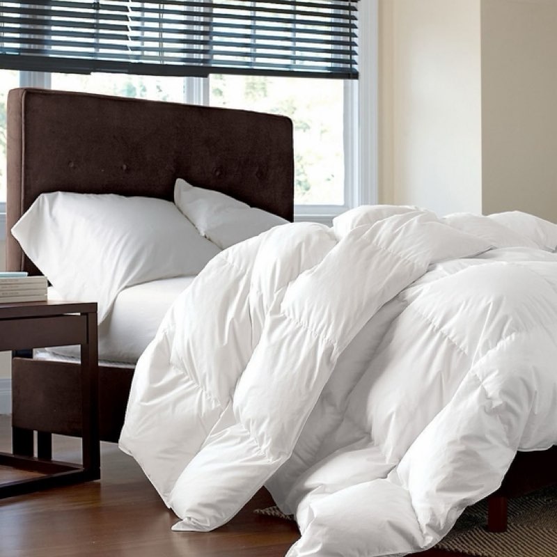quince luxe goose down comforter king / cal king ultra warm insert