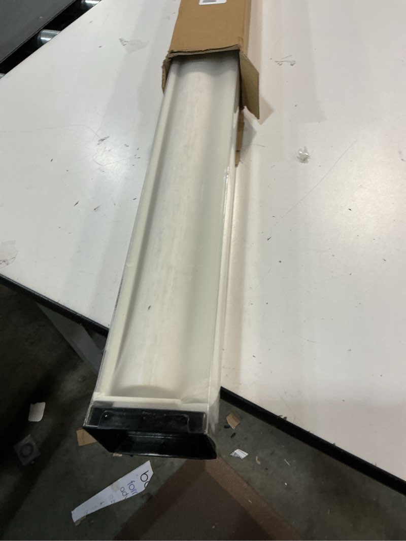 Condition photo showing New/Like New for AOSKY Cordless Zebra Blinds for Windows Pull Down Roller Window Shades Dual Layer Light Filtering Privacy for Day and Night, Free-Stop Door Shades for Home Easy to Install Linen Cream 48" W X 72" H 48"W x 72"H Linen Cream