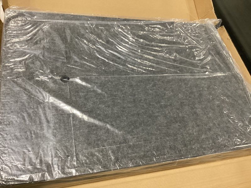 Condition photo showing New/Like New for Tektalk 2000 Piece Foldable Jigsaw Puzzle Table with Cover, 3-Tilting-Angle Plateau, Lightweight Portable Felt Puzzle Board with 6 Sorting Drawers (Dark Gray)