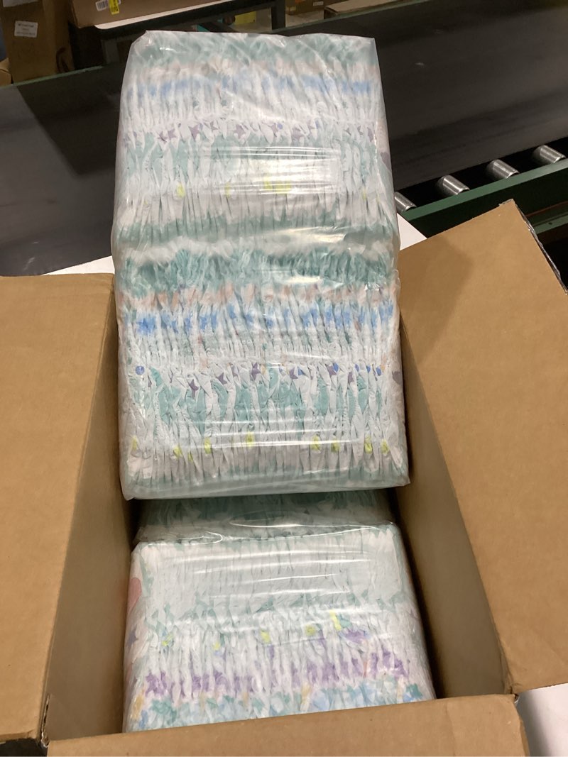 Condition photo showing New/Like New for Pampers Training Pants - Easy Ups Boys & Girls Bluey - Size 3T-4T, 124 Count, Children's Potty Underwear (Packaging May Vary) 3T-4T 124