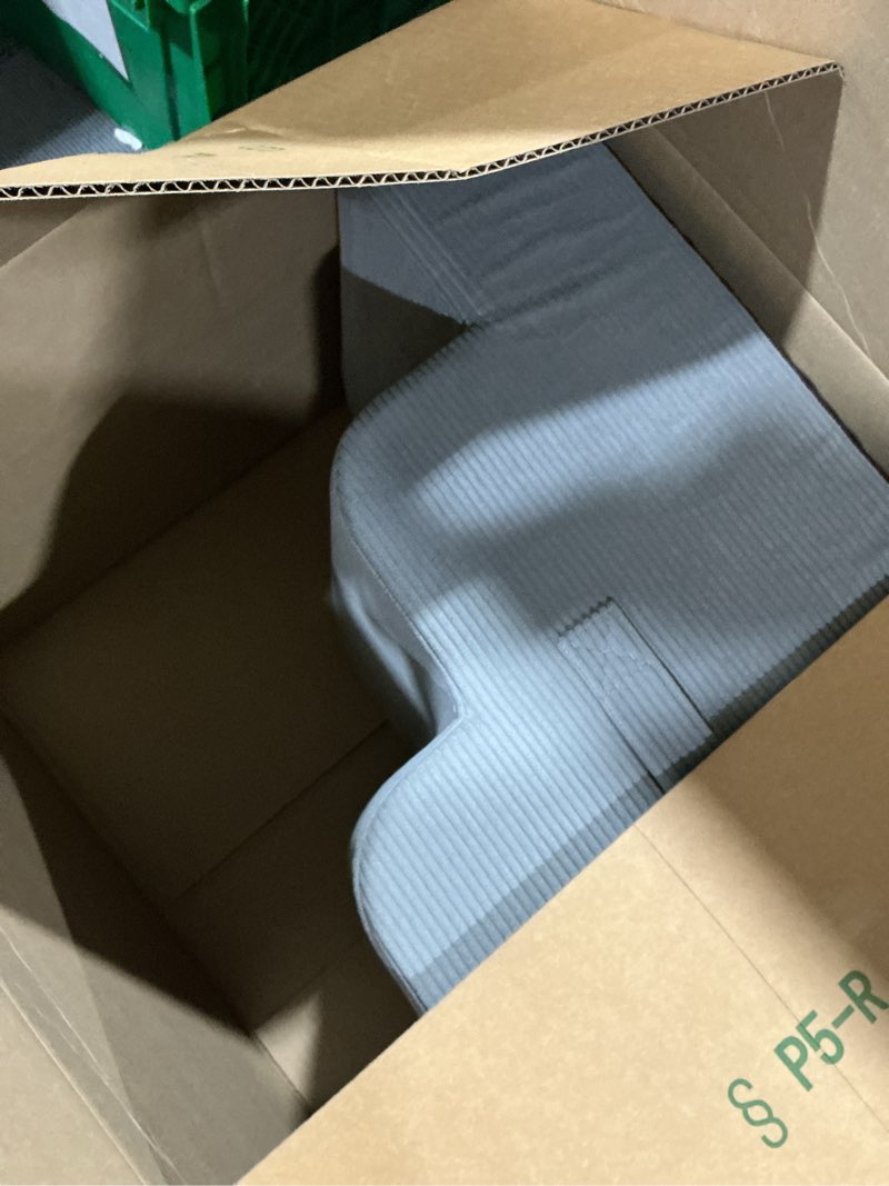 Condition photo showing Good Condition for mesa lemon dog stairs for small dogs and cats, 20" h 4 steps dog ramp for high beds, couch, sofa, waterproof pet stairs with removable washable cover, non-slip sturdy pet steps gray 4.0 4-step 20"h