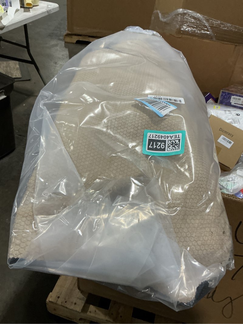 Condition photo showing Good Condition for Garland Rug Town Square Black 2' x 12' Non Slip Area Rug for Living Rooms & Hallways, Stylish & Durable for High-Traffic Areas Black 2' x 12' (Rectangular)