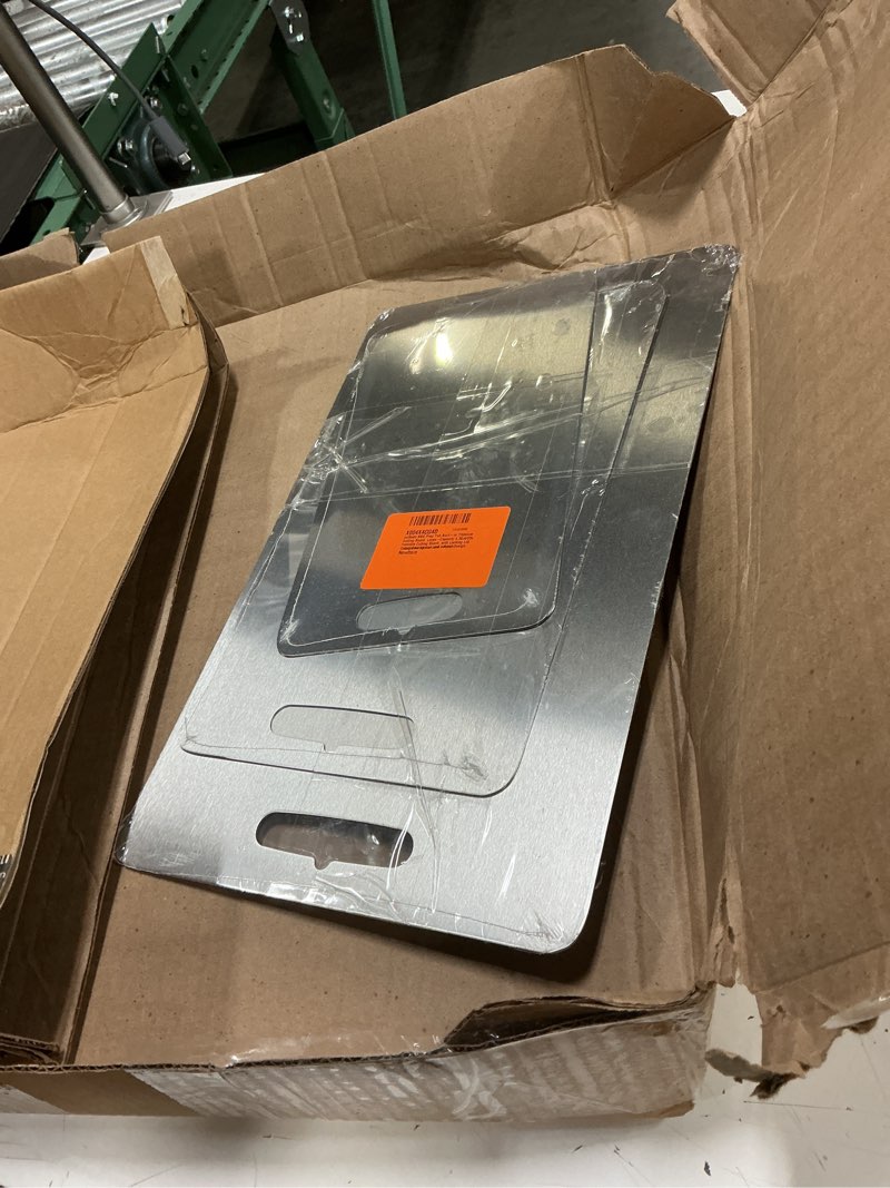 Condition photo showing Good Condition for titanium cutting board,100% pure titanium cutting boards for kitchen, 2025 new double sided food-grade chopping board for cutting meat vegetable fruit (12"l x 9"w)