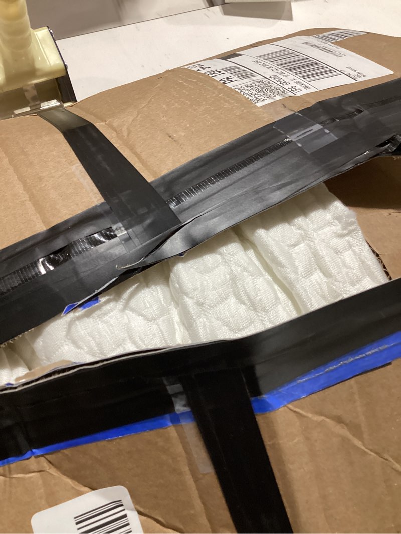 Condition photo showing As Is for Shredded Memory Foam Pillows Queen Size Set of 2, Cooling Firm Pillows Queen Size 2 Pack for Bed, Adjustable for Side Back Stomach Sleepers Queen (2 pack)