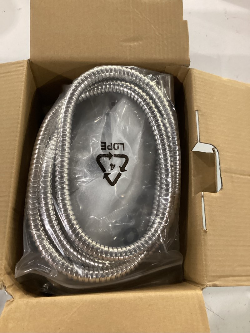 Condition photo showing Good Condition for shower head with handheld high pressure, rain shower head with fixed showerhead and 9 sprays handheld shower, detachable 2-in-1 shower head with 59" rotatable stainless steel hose (brushed nickel)