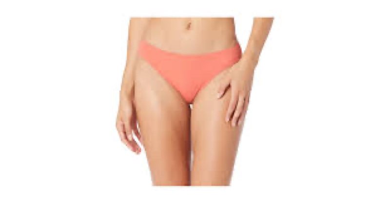 Amazon Essentials Women's Classic Bikini Swimsuit Bottom, Coral Pink, 14