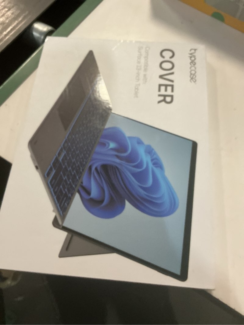 Condition photo showing New/Like New for typecase Surface Pro 9 Keyboard, Compatible with Surface Pro 11 10 9 8 X, 13 Inch Wireless Type Keyboard with 11-Color Backlit & Pen Holder - Matte Black for Surface 11/10/9/8/X Classic