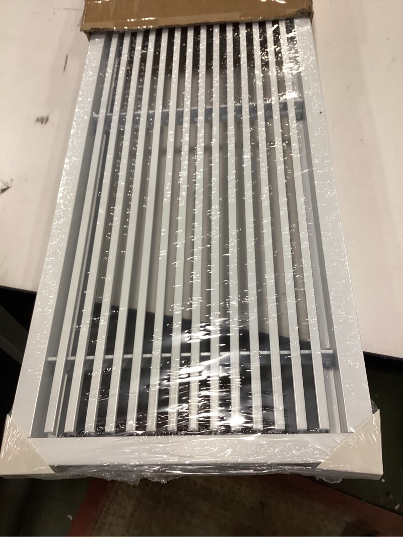 Condition photo showing Good Condition for BJADE'S Linear Bar Air Vent Grille,32" X 8",HVAC Stander Vent Cover Linear Diffuser - Register Grille for Ceiling, Walls & Floors