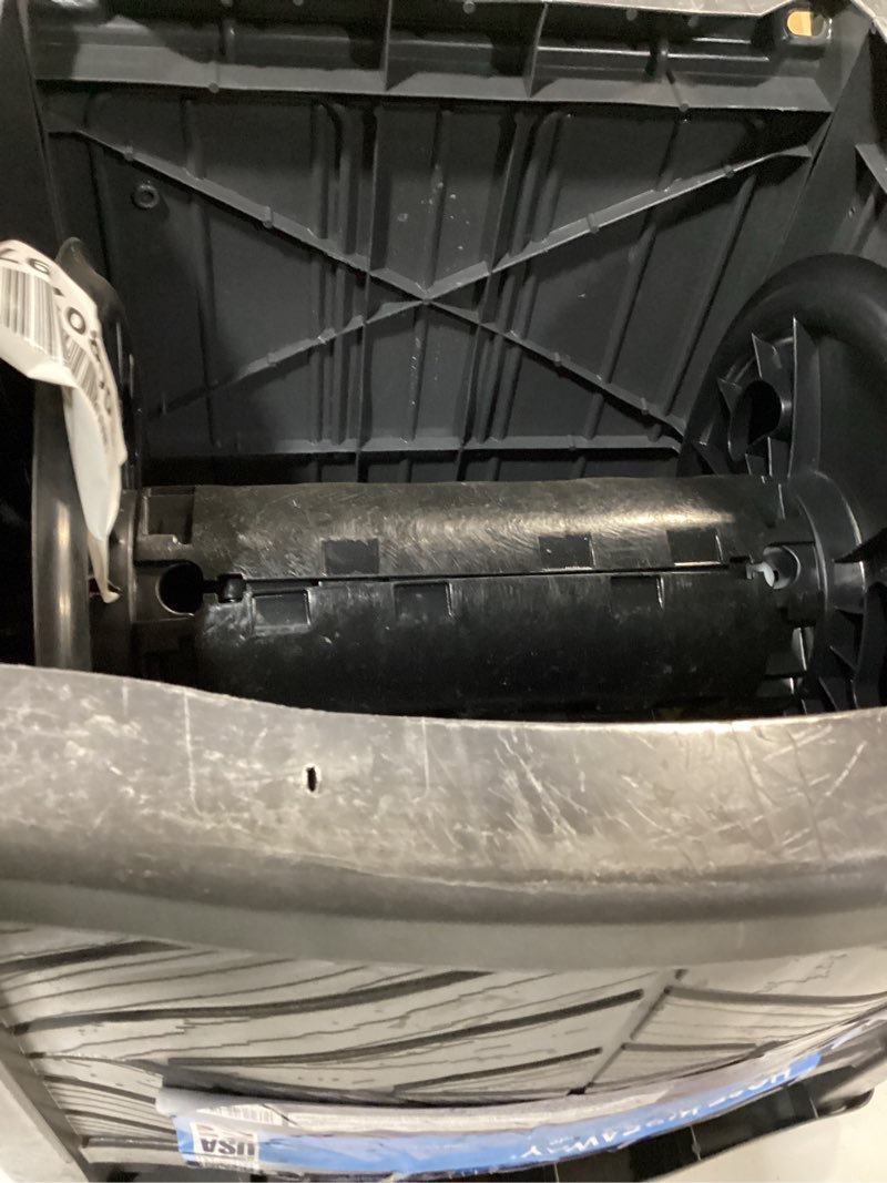 Condition photo showing As Is for suncast 150ft. hose hideaway hose reel  gray