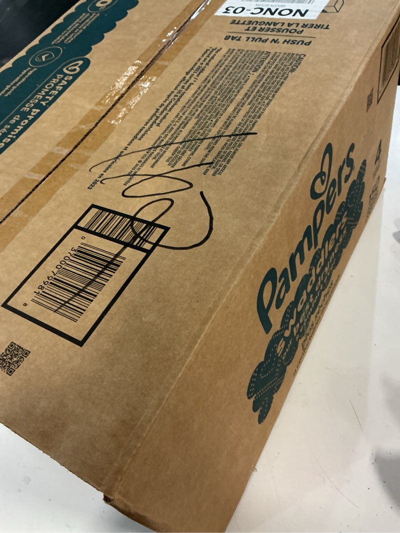 Condition photo showing New/Like New for pampers swaddlers diapers size 4  150 count (select for more options)