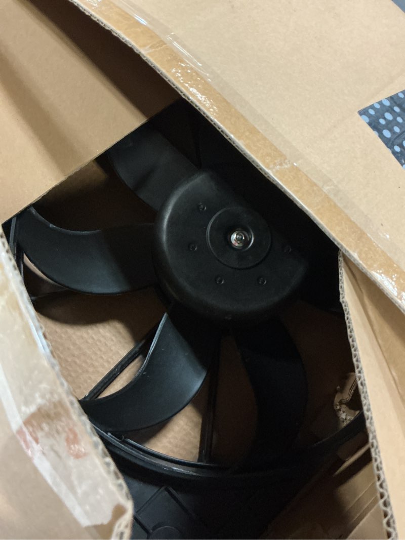Condition photo showing Good Condition for gearlast radiator fan engine, replacement dual radiator & condenser cooling fan assembly fit for volkswagen jetta 2.0l vw tiguan for audi a3 tt 1k0121205ad9b9