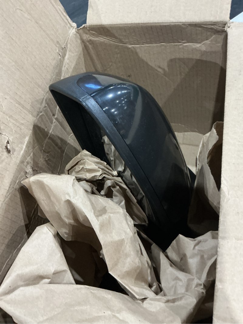 Condition photo showing As Is for a-premium driver side manual door mirror compatible with nissan | for sentra base 2007-2012 - non-heated non-folding black outside rear view mirror - replace# 96302et00e left driver side