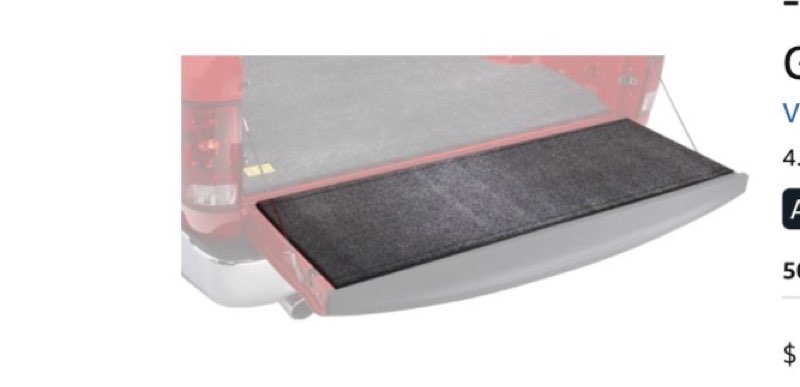 bedrug tailgate mat | fits 2015 - 2026 ford f-150 | charcoal grey, bmq15tg