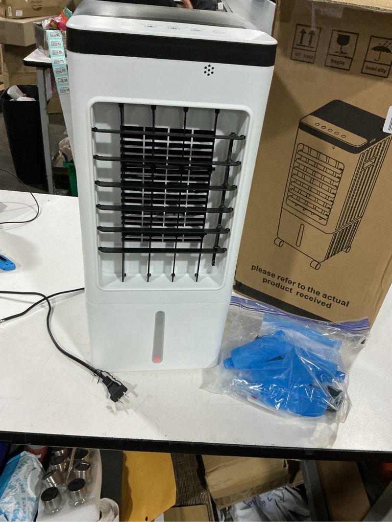 Condition photo showing Good Condition for portable air conditioners,evaporative swamp air cooler 3-in-1 free standing cooling ac unit with fan & humidifier,windowless portable ac unit with remote, fast cooling, 7h timer for bedroom,office white