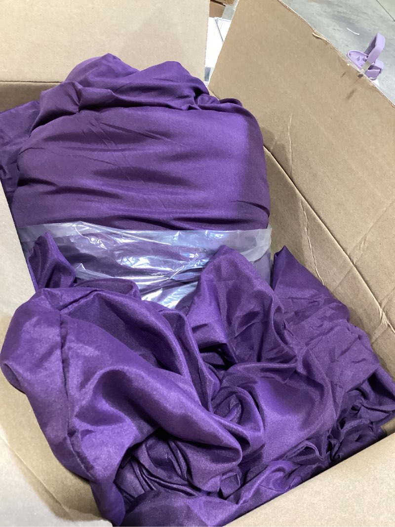  Comforter set with sheets purple