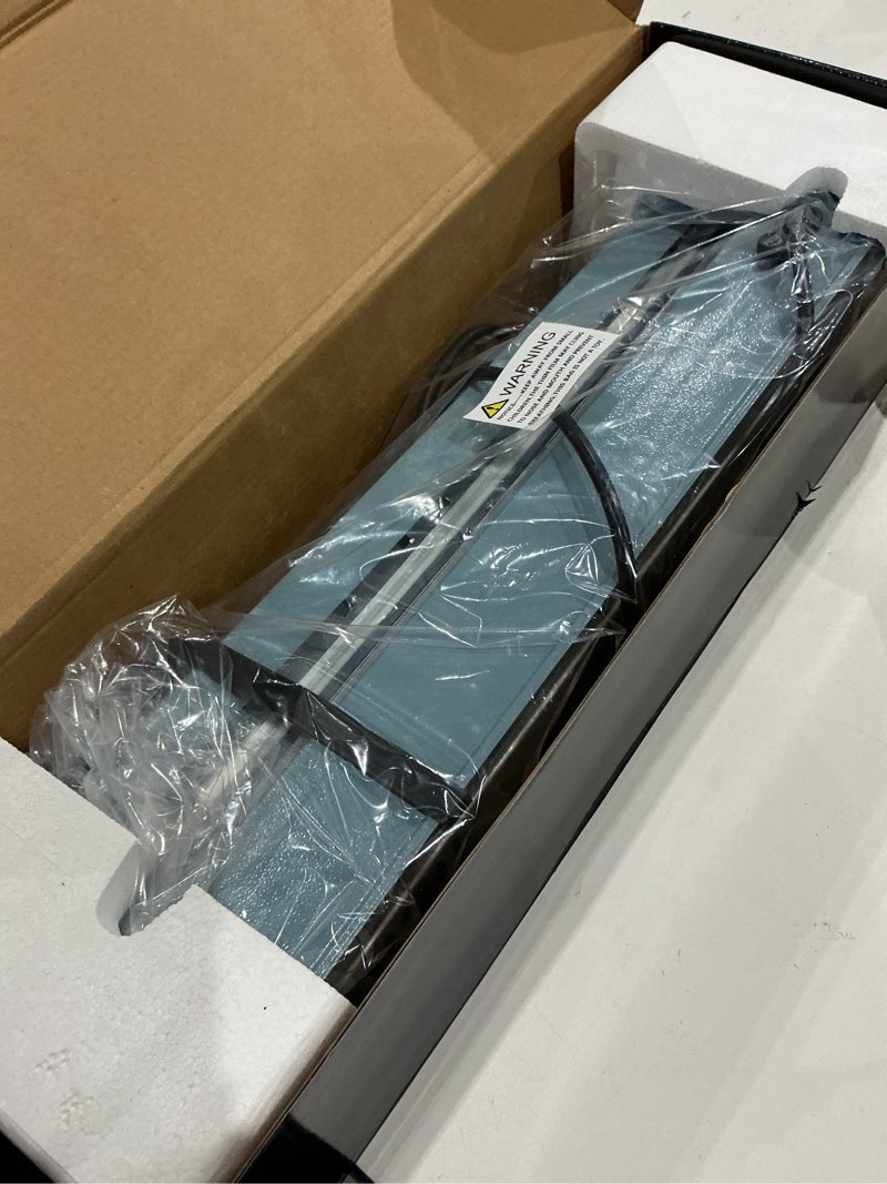 Condition photo showing Good Condition for metronic impulse sealer 16 inch, manual heat sealer machine for plastic bags, shrink wrap bag sealers heavy duty sealing machine with repair kit (blue) blue 16 inch