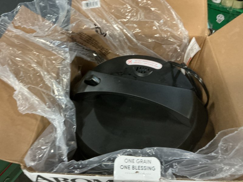 Condition photo showing As Is for Aroma Housewares 20 Cup Cooked (10 cup uncooked) Digital Rice Cooker, Slow Cooker, Food Steamer, SS Exterior (ARC-150SB),Black Basic