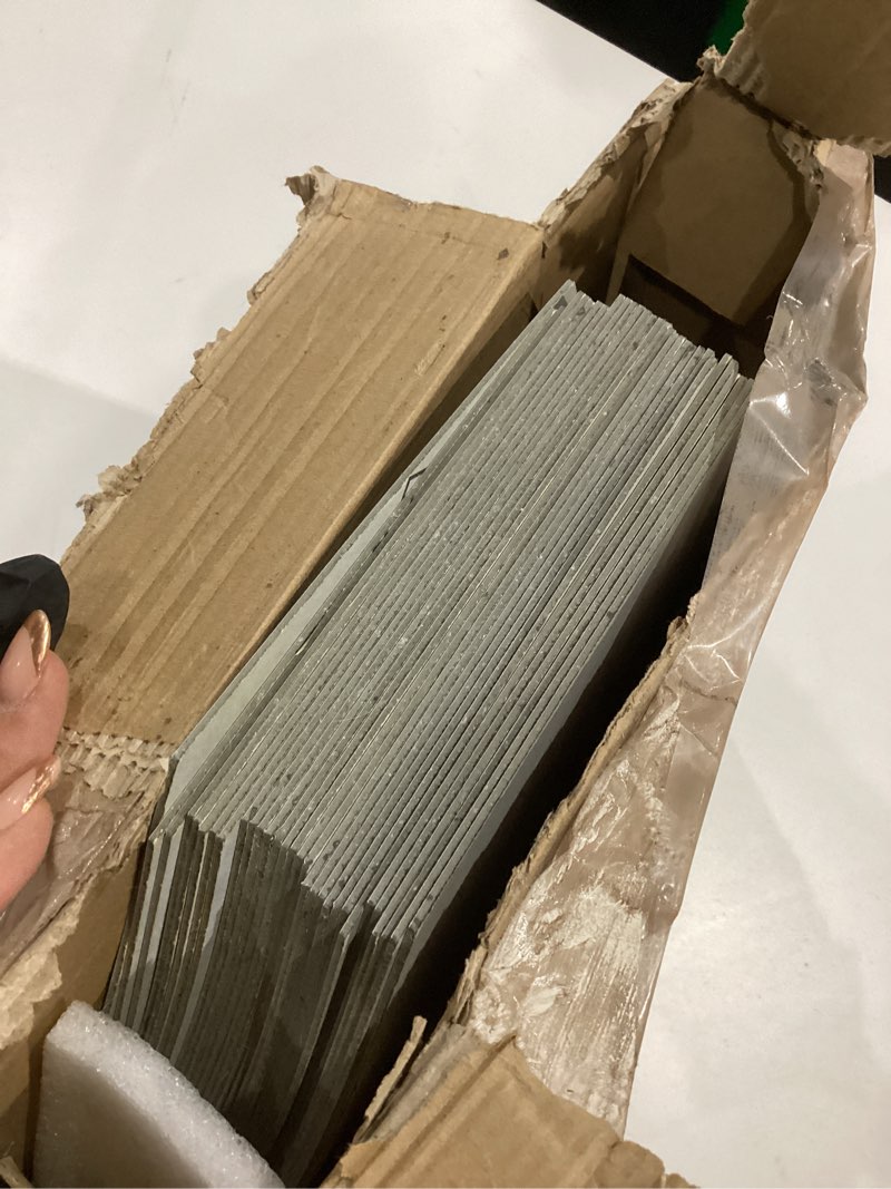 Condition photo showing Good Condition for Art3d 30-Pack Hexagon Peel and Stick Flooring Tile Marble Look, Self Adhesive Waterproof Vinyl Floor Tile for Kitchen Bathroom Living Room Bedroom, 11.8" x 10.2" Black Marble 11.8" x 10.2" Black Marble 30