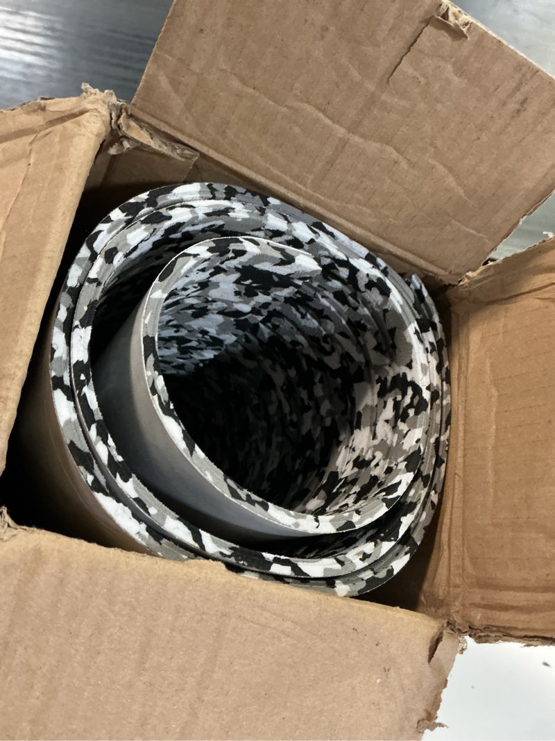 Condition photo showing Good Condition for tinideya boat flooring eva foam 94'' x 47" boat decking non slip marine camo self adhesive carpet with roller ruler for kayak yacht motorboat(vertical lines, camo snow) 94'' x 47" vertical lines camo snow