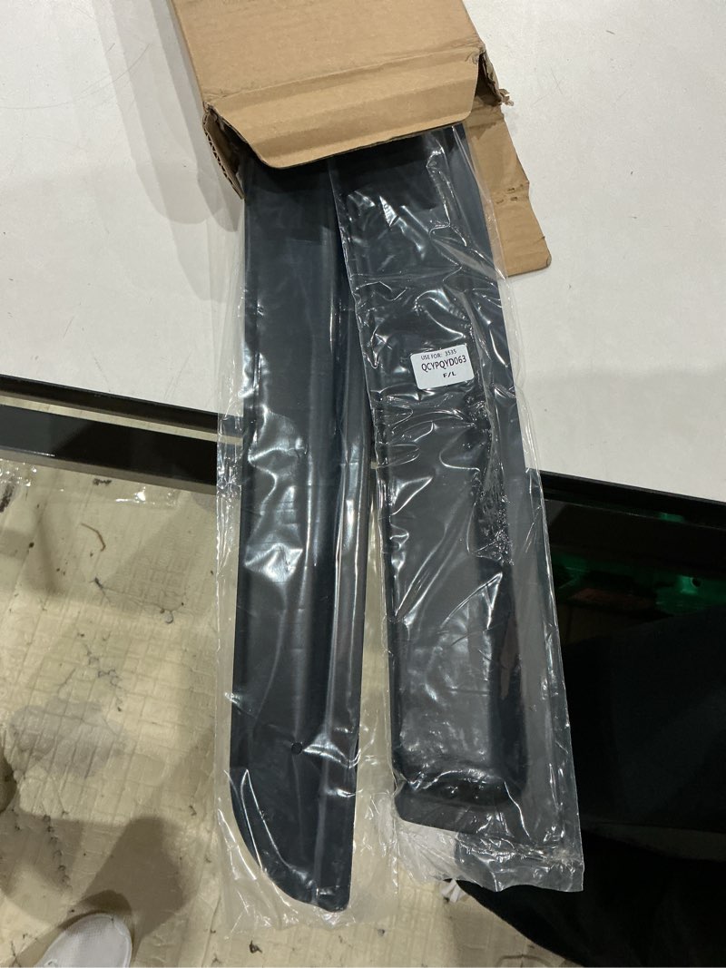 Condition photo showing Good Condition for tucson rain guards - window visors for hyundai tucson 2022-2025 2026, out-channel side window rain guards for tucson accessories, 4pcs, black, car accessories