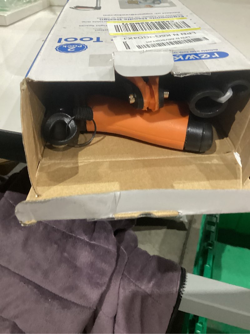 Condition photo showing As Is for 34" Grabber Reacher Tool, 2-Pack Foldable Reacher Grabber Pickup Tool with 360° Rotating Jaw & Magnets, Grabber Tool Heavy Duty 34-Inch