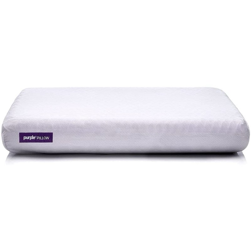Purple Pillow - The Most Supportive Pillow Science Can Dream Up, Adjustable Boosters for Personalized Height, Made with GelFlex Grid, Ergonomic Support, Standard Size