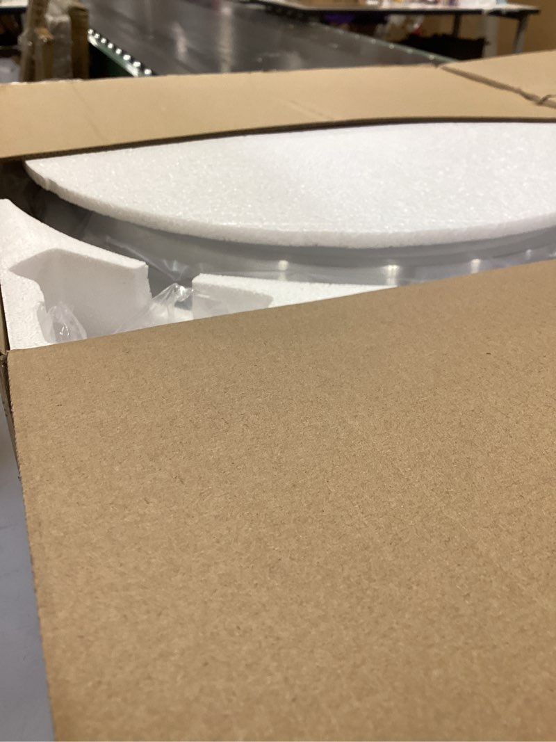 Condition photo showing Good Condition for lediary retractable ceiling fans with lights and remote, 42 inch fandelier ceiling fans with led lighting, smart modern ceiling fan, stepless color changeable, dimmable, timer setting, brush nickel
