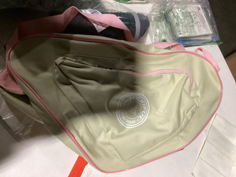 Condition photo showing Good Condition for HEXIFUL Skate Bag to Carry Ice Skates, Inline Skates, Roller Skates and Quad Skates for Both Kids and Adults (Jasmine/Pink 013)
