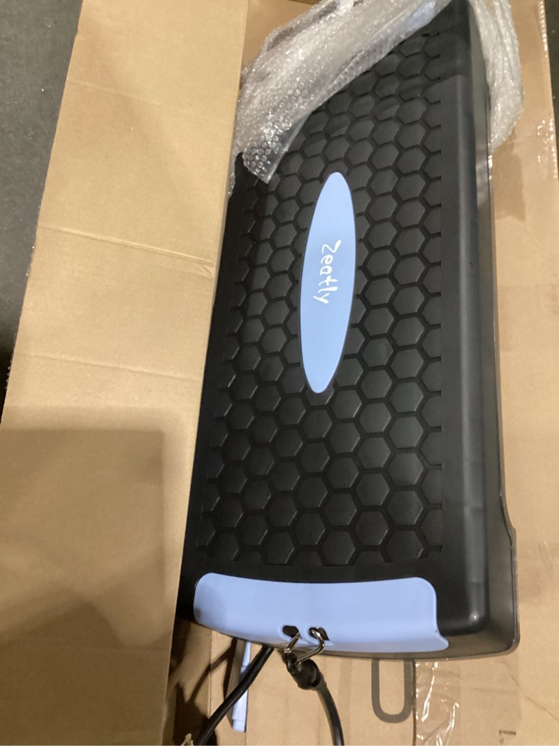 Zeatly 4-in-1 Adjustable Aerobic Step Platform (4"/6") - Workout Stepper with Resistance Bands, Non-