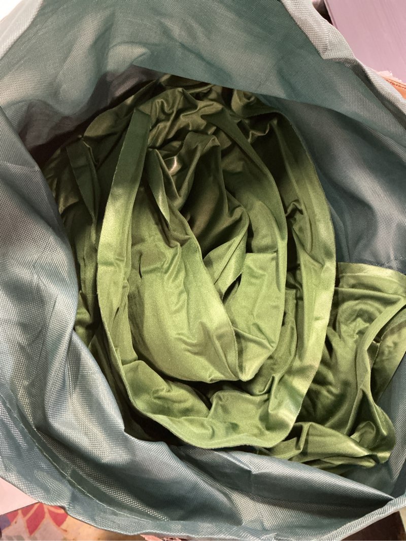 Condition photo showing Good Condition for Memory Sleeping Pad, 3.1" Ultra-Thick Foam Sleeping Mats for Camping, Easy Inflate&Deflate,9.5 R-Value Insulated Camping Mattress Pad with Pillow, for Car Travel Tent Green