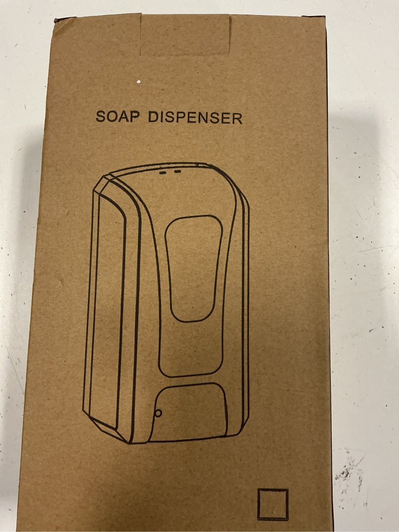 Condition photo showing New/Like New for alpine automatic hand sanitizer dispenser - touchless soap dispenser with drip tray for restaurant, hospital, school, hotel, kitchen and bathroom -1200ml foam white foam w/ drip tray