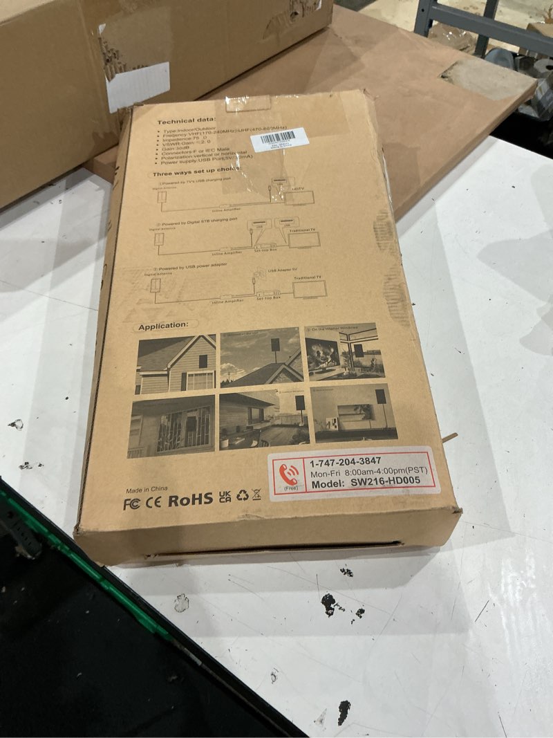 Condition photo showing As Is for 2026 strongest tv antenna indoor, 4000+ miles outdoor long ranges,