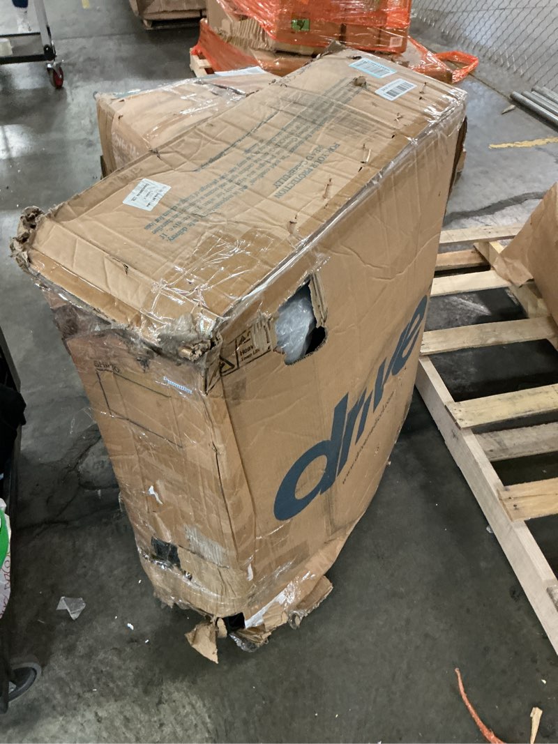 Condition photo showing As Is for Medline Excel Extra-Wide Bariatric Wheelchair For Adults and Seniors with 24" Wide Seat, Supports up to 500 lbs