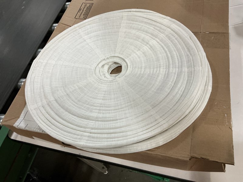 Condition photo showing As Is for Pack of 4 Decorative Chinese Round Paper Lanterns (4", 6", 8", 10") Several Sizes and Colors lampshades (White)