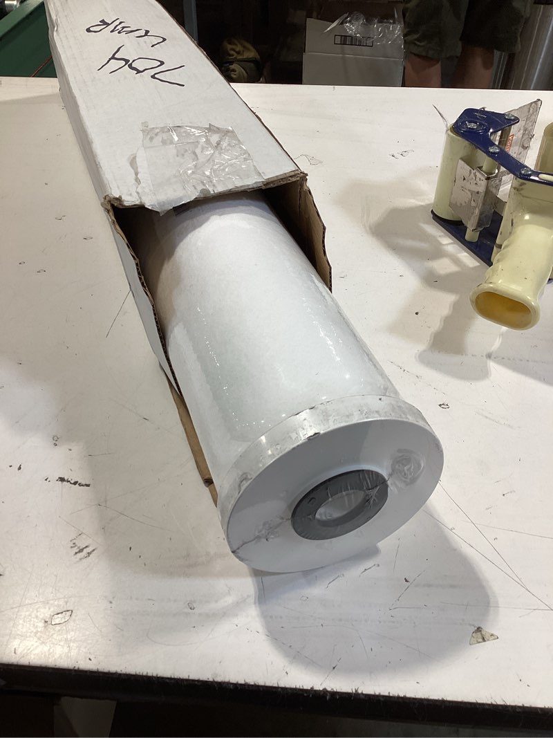 Condition photo showing Good Condition for pentair pentek rfc-20bb big blue carbon water filter, 20-inch, whole house heavy duty radial flow carbon replacement cartridge with granular activated carbon (gac) filter, 20" x 4.5", 25 micron pack of 1 20" x 4.5"
