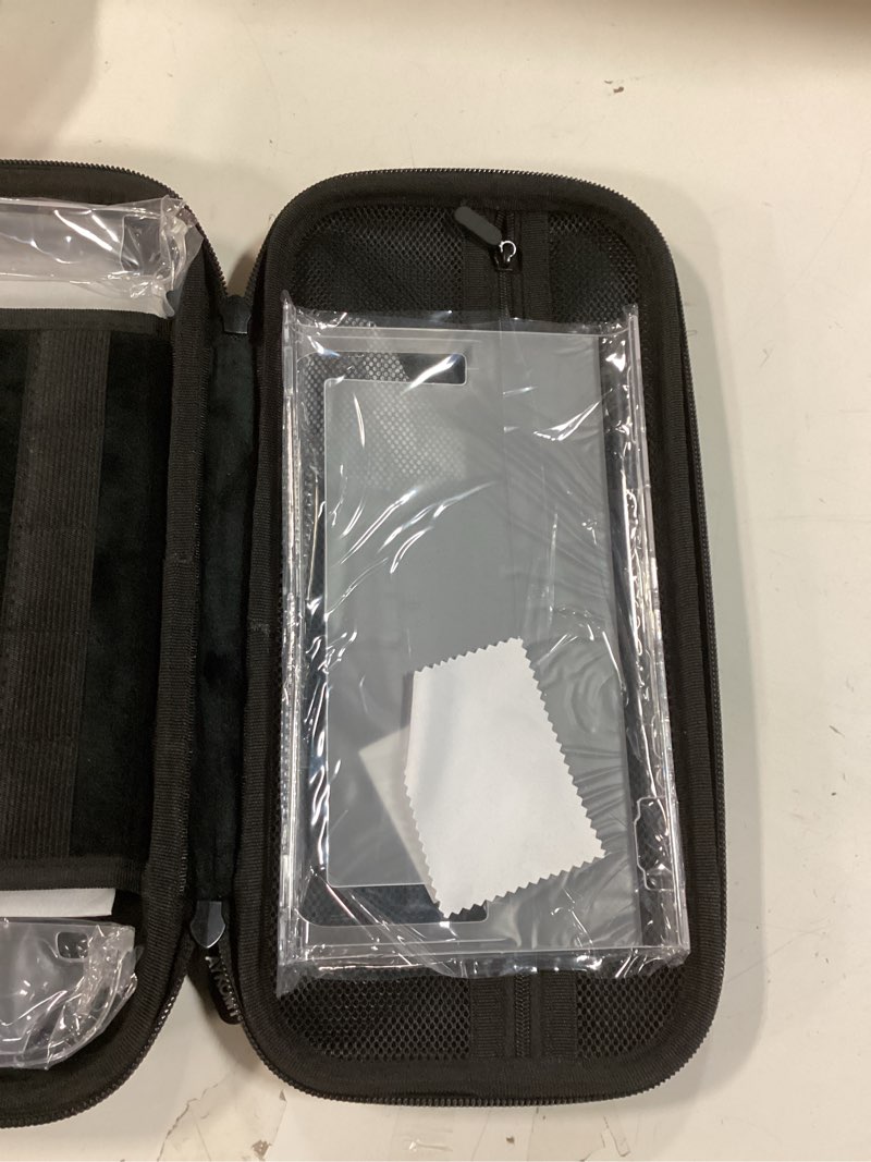 Condition photo showing Good Condition for Switch 2 Accessory Bundle, 9-in-1 Protection Kit: Travel Carrying Case, Dockable Hard Shell, Silicone Grip Cover, 2 Tempered Glass Screen Protectors, 4 Thumb Grips for Switch 2 All-in-One Complete Set