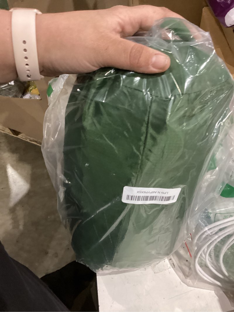 Condition photo showing New/Like New for Camping Sleeping Pad, Extra Thick 5 Inch Camping Mat with Pillow Built-in Foot Pump Inflatable Sleeping Pads Compact for Camping Backpacking Hiking Traveling Tent?Green?