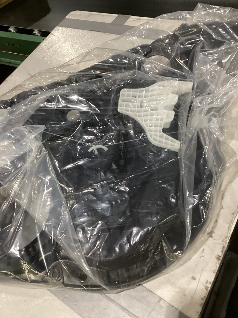 83481-D9000 Rear Right Passenger Side Power Window Regulator with Panel w/o Motor Compatible for Kia