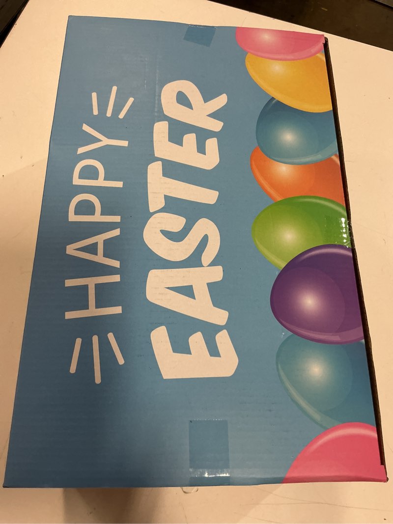 Condition photo showing New/Like New for 150 pack 3.1" fillable easter eggs with 6 surprise gold eggs, colorful plastic eggs for easter egg hunts, basket stuffers fillers, party favors, classroom rewards prizes for kids toddlers boys girls 150 pack 3.1 inch eggs