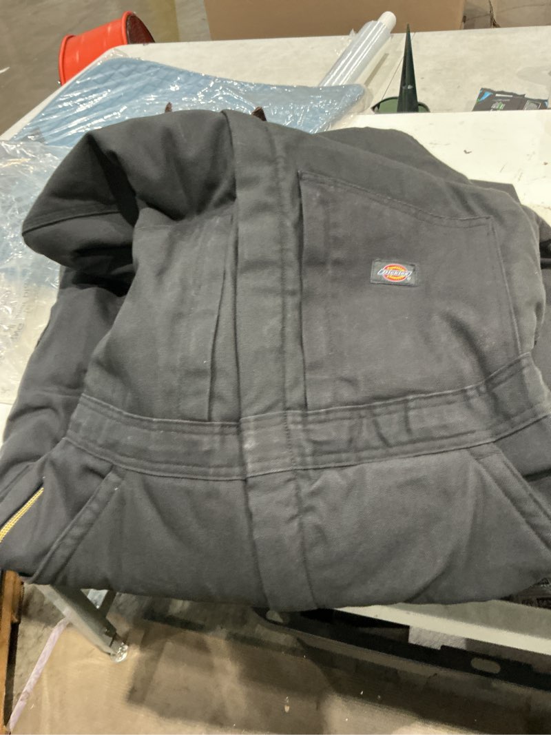 Condition photo showing Good Condition for dickies men's premium insulated duck coverall black l - regular
