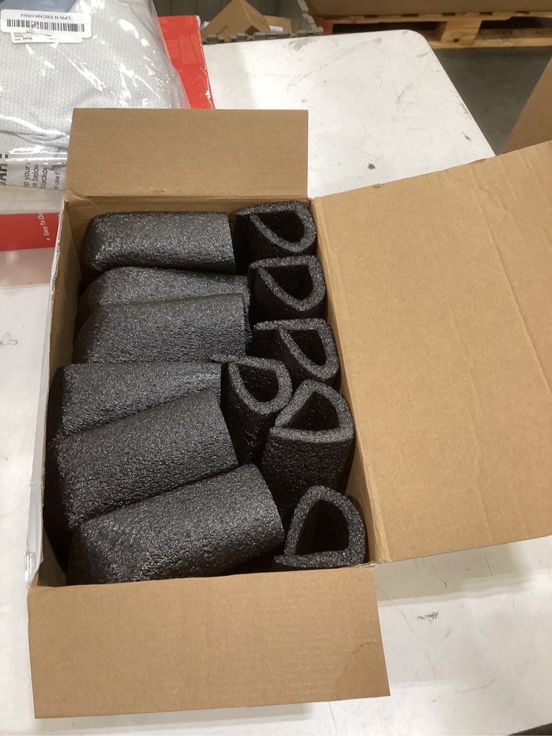 Condition photo showing Good Condition for frienda 12 pcs picture frame corner protectors tv foam corners for moving mirror boxes bulk l-shaped cushioning picture packing kit for artwork packaging furniture supplies shipping edge protection